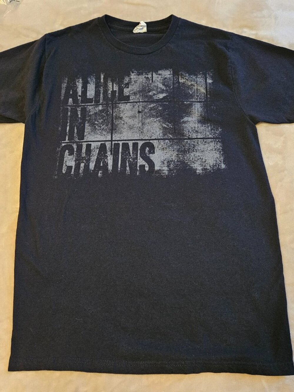 Alice in Chains Modern Vintage "Squares" Bay Island Collectible Tee - Large